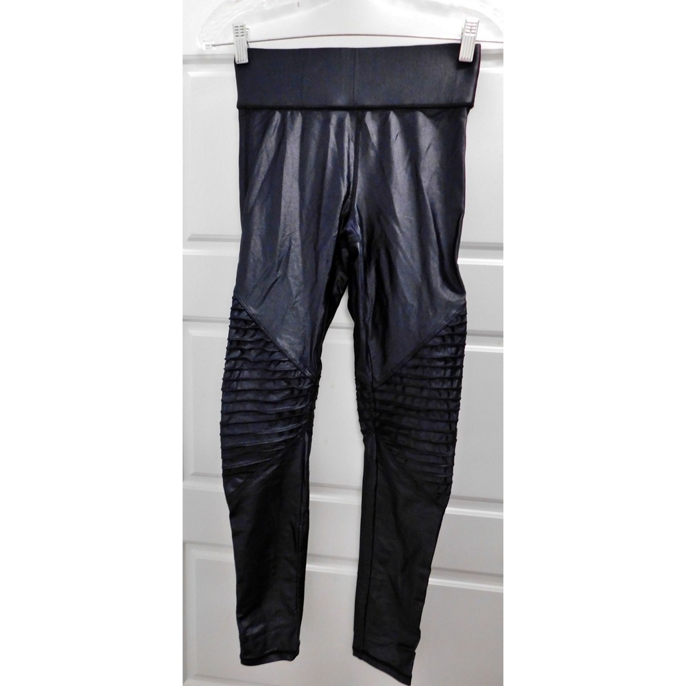 Carbon38 High Rise 7/8 Legging Black Takara Shine sz S RN 147957